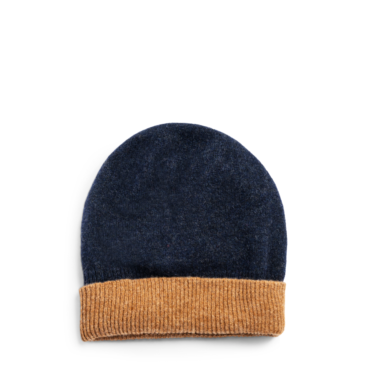 Maidens Hat Navy & Camel 