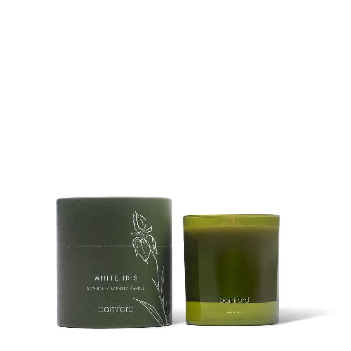 Bamford White Iris Flora Candle Large 