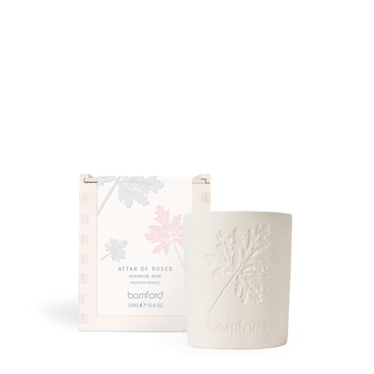 Bamford Attar of Roses Geranium Candle