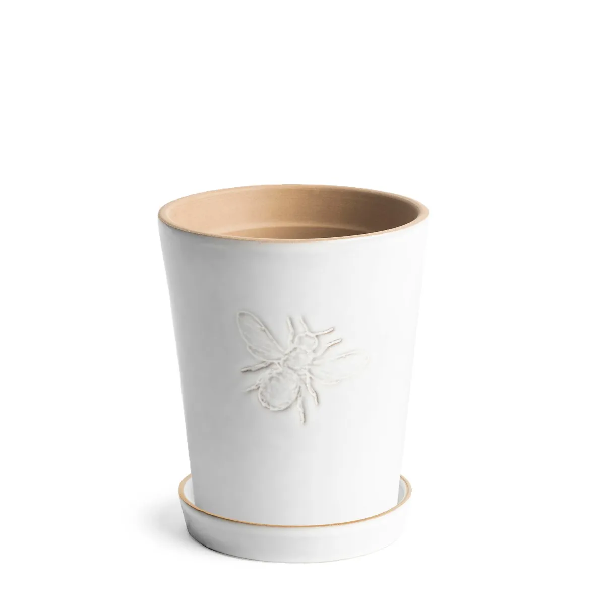 Large Lucas Bee Planter With Saucer 